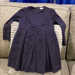 Girls navy blue dress great condition ❤️